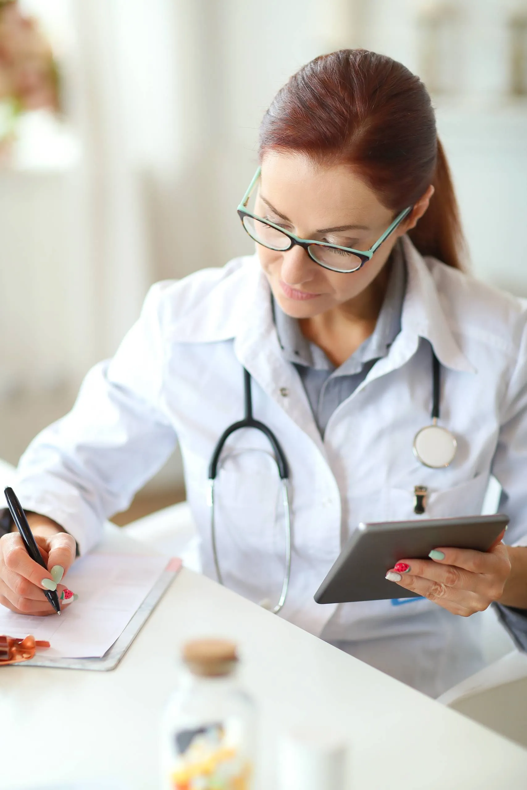 Medical Billing Services in California professional reviewing billing paperwork