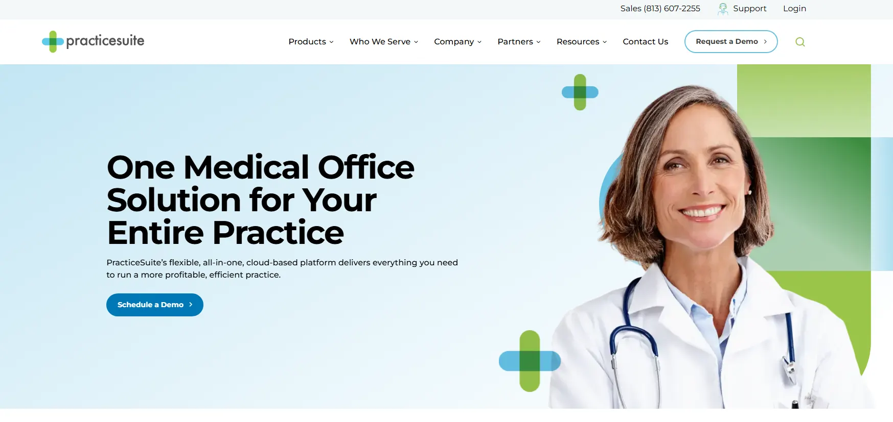 PracticeSuite Homepage