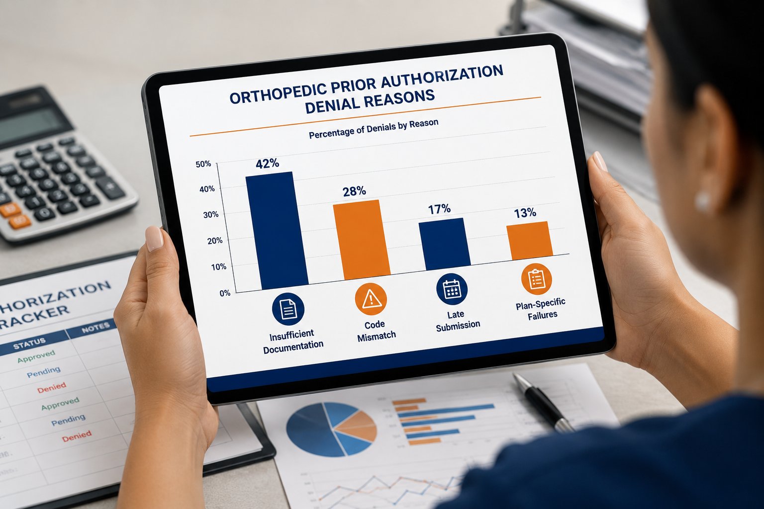 how to appeal orthopedic prior authorization denial with physician attestation letter