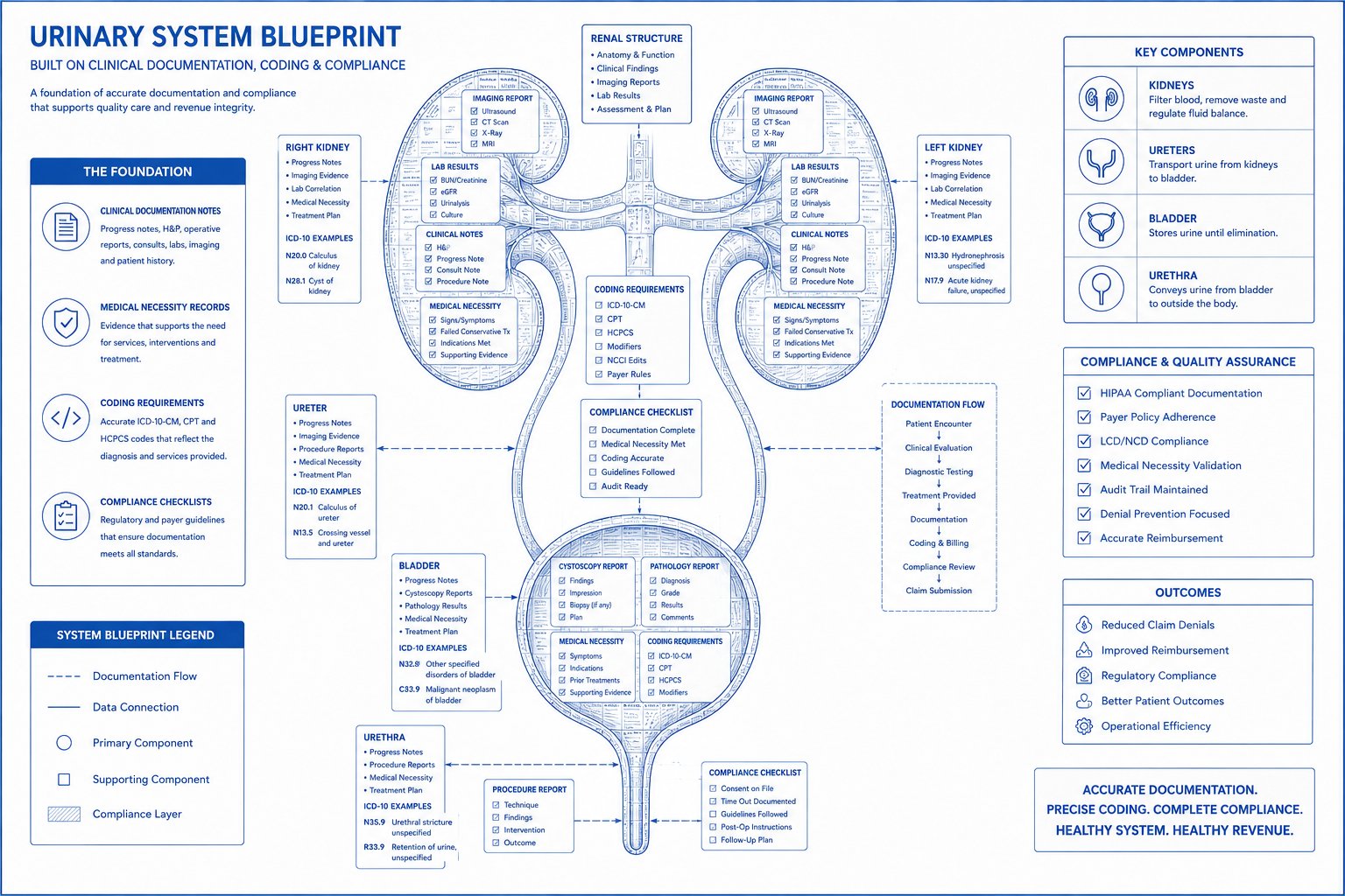 Medical necessity and urology documentation requirements