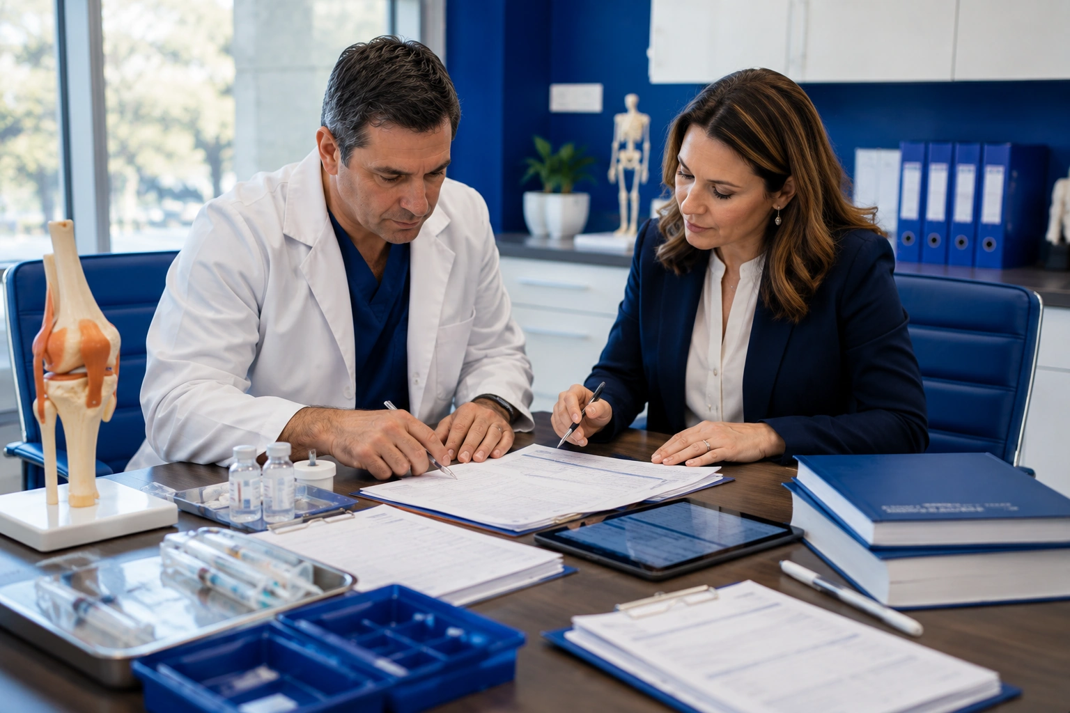 CPT code 20610 documentation requirements orthopedic billing
