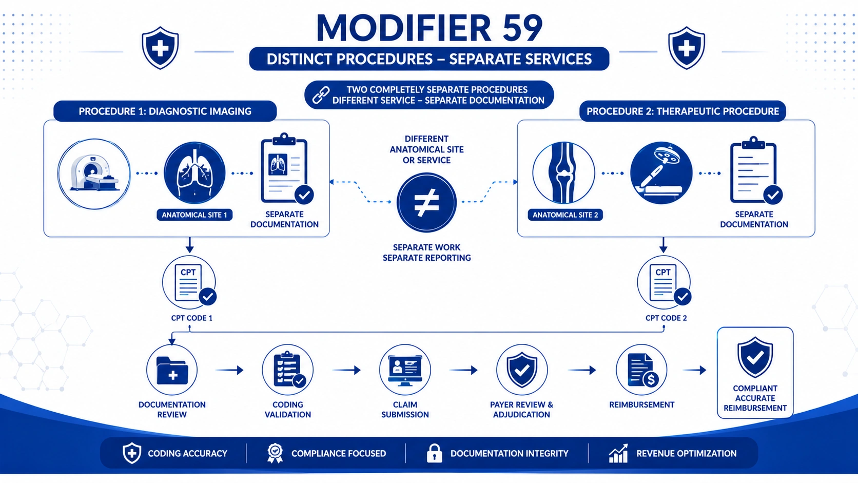 modifier 59 distinct procedural service example