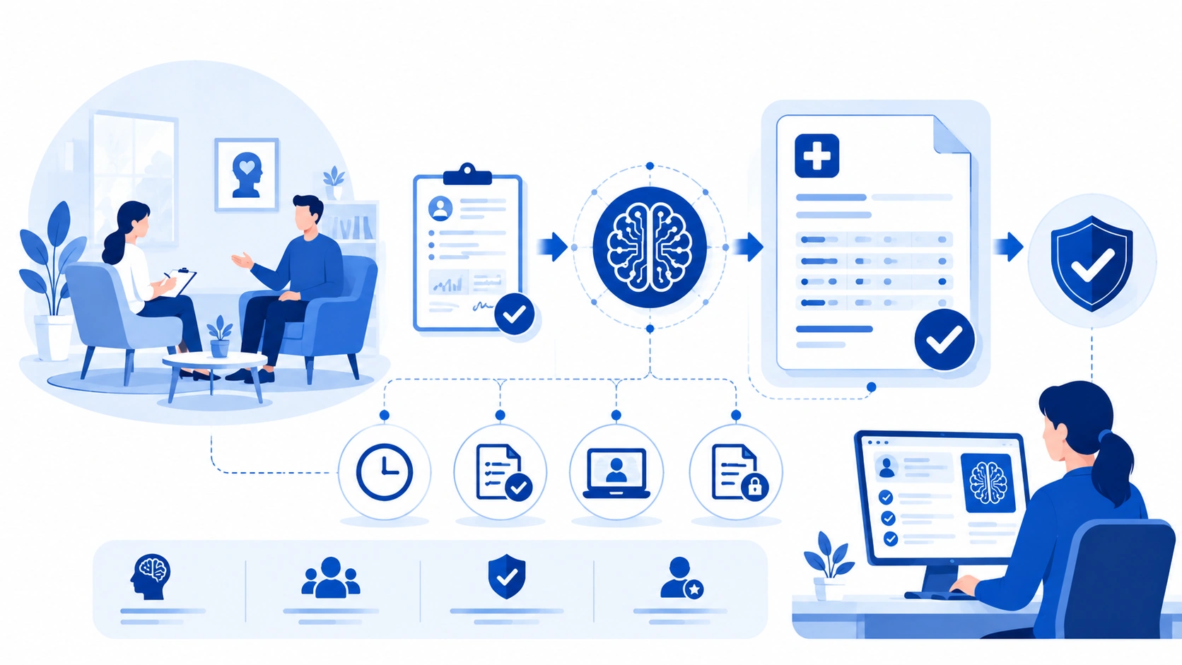 AI in medical billing for behavioral and mental health practices