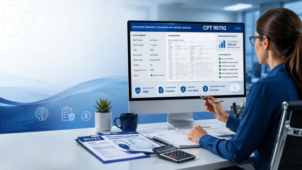 CPT code 90792 billing and reimbursement guide