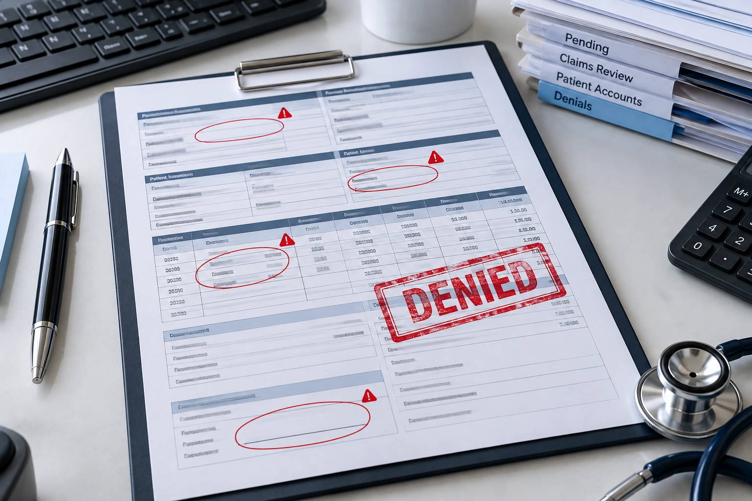 Common superbill mistakes that cause claim denials