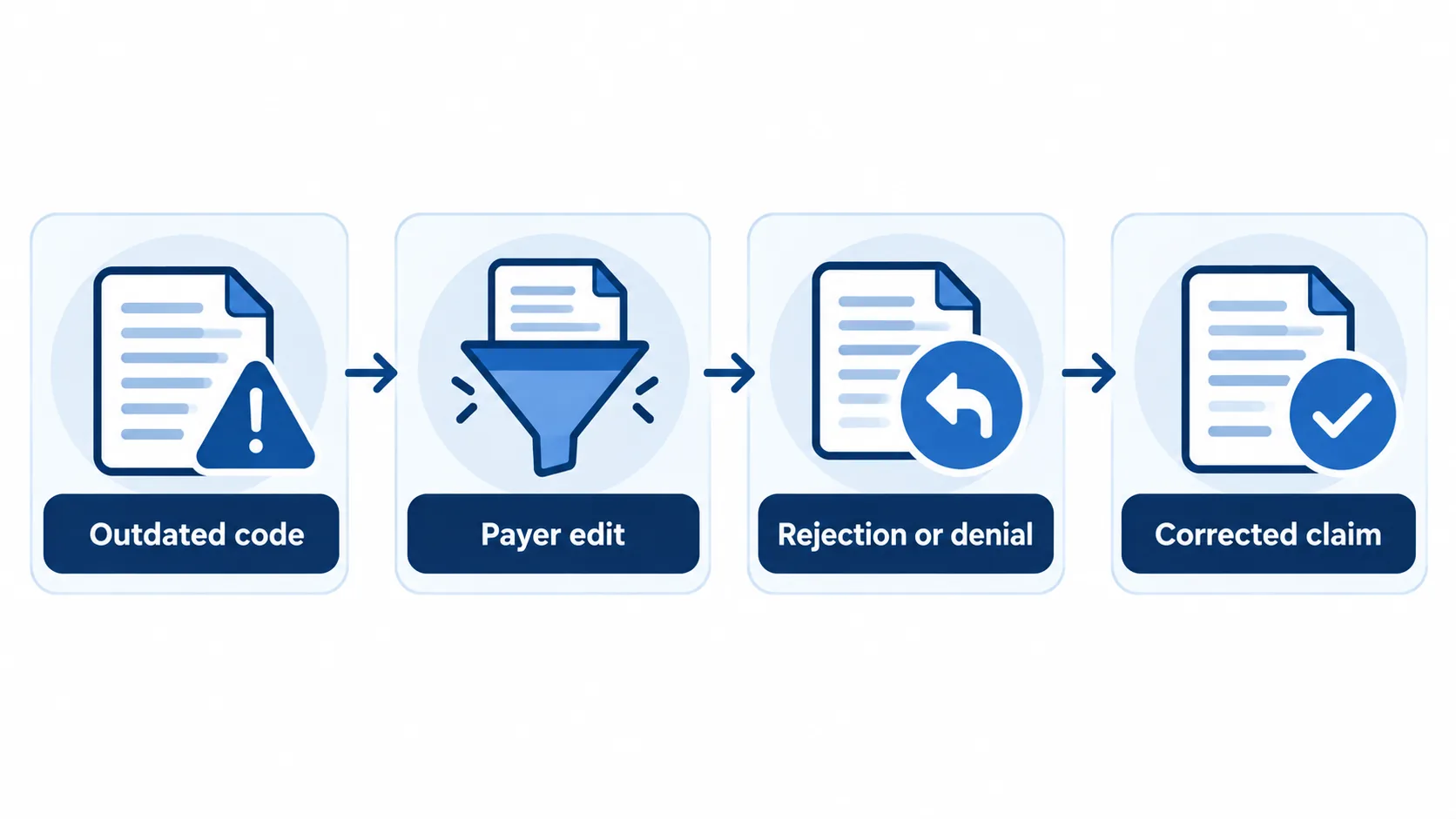 How an outdated diagnosis code leads to a claim rejection or denial